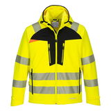 Portwest DX475 - DX4 Hi-Vis softshell dzseki (3L), sárga/fekete