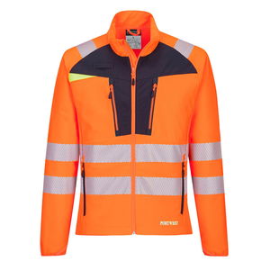 Portwest DX481 - DX4 Hi-Vis Zip Base felső, narancs/fekete termék fő termékképe