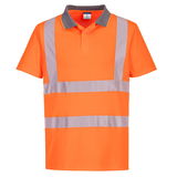 Portwest EC10 - Eco Hi-Vis pólóing S/S, narancs, 6 db/csomag