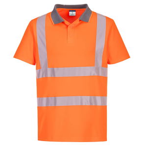 Portwest EC10 - Eco Hi-Vis pólóing S/S, narancs, 6 db/csomag termék fő termékképe