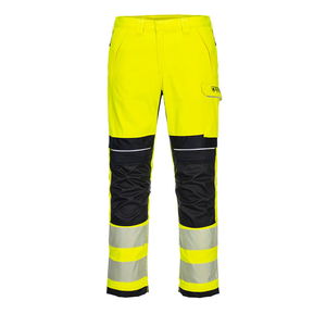 Portwest FR406 - PW3 FR Modaflame Hi-Vis lángálló derekasnadrág, sárga/fekete termék fő termékképe