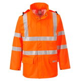 Portwest FR41 - Sealtex Flame Hi-Vis esőkabát, narancs