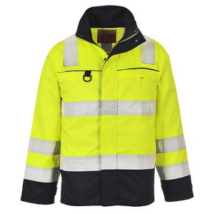 Portwest FR61 - Hi-Vis Multi-Norm kabát, sárga/tengerészkék termék fő termékképe