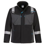 Portwest FR704 - WX3 FR Modaflame lángálló softshell dzseki, fekete