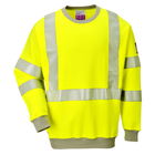 Portwest FR72 - Lángálló, antisztatikus Hi-Vis pulóver, sárga