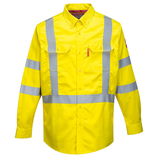 Portwest FR95 - Bizflame 88/12 FR Hi-Vis ing, sárga