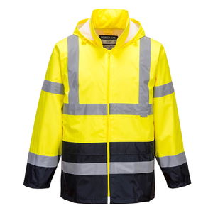 Portwest H443 - Hi-Vis Classic Contrast esődzseki, sárga/tengerészkék termék fő termékképe