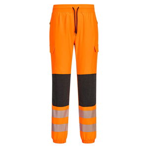 Portwest KX346 - PW3 Hi-Vis Flexi Jogger, narancs/fekete termék fő termékképe