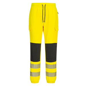 Portwest KX346 - PW3 Hi-Vis Flexi Jogger, sárga/fekete termék fő termékképe