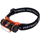 Portwest PA70 - USB újratölthető LED fejlámpa, fekete