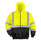 Portwest B315 - Hi-Vis kéttónusú kapucnis pulóver, sárga/fekete