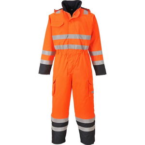 Portwest S775 - Bizflame Rain Hi-Vis antisztatikus, bélelt FR overál, narancs termék fő termékképe