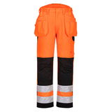 Portwest PW242 - PW2 Hi-Vis Holster nadrág, narancs/fekete