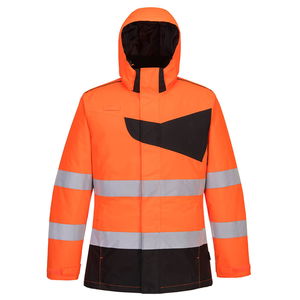 Portwest PW261 - PW2 Hi-Vis téli kabát, narancs/fekete termék fő termékképe