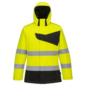 Portwest PW261 - PW2 Hi-Vis téli kabát, sárga/fekete termék fő termékképe