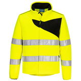 Portwest PW274 - PW2 Hi-Vis polár pulóver, sárga/fekete