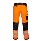 Portwest PW303 - PW3 Hi-Vis könnyű stretch nadrág, narancs/fekete