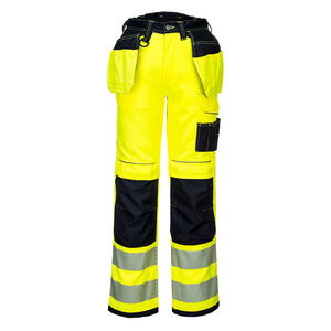 Portwest PW306 - PW3 Hi-Vis Stretch Holster nadrág, sárga/fekete termék fő termékképe