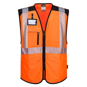 Portwest PW309 - PW3 Hi-Vis Executive mellény, narancs/fekete termék fő termékképe