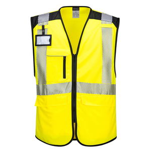 Portwest PW309 - PW3 Hi-Vis Executive mellény, sárga/fekete termék fő termékképe