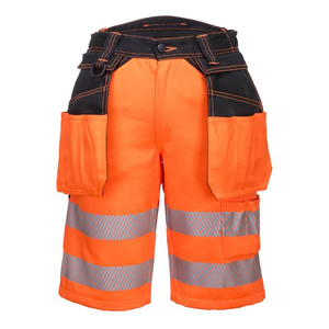 Portwest PW343 - PW3 Hi-Vis Holster rövidnadrág, narancs/fekete termék fő termékképe