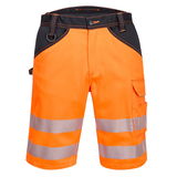 Portwest PW348 - PW3 Hi-Vis rövidnadrág, narancs/fekete