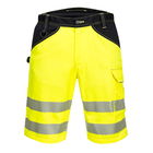 Portwest PW348 - PW3 Hi-Vis rövidnadrág, sárga/fekete