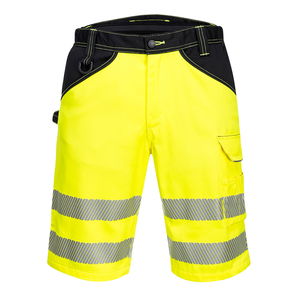 Portwest PW348 - PW3 Hi-Vis rövidnadrág, sárga/fekete termék fő termékképe