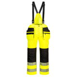 Portwest PW356 - PW3 Hi-Vis kantáros nadrág, sárga/fekete