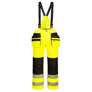 Portwest PW356 - PW3 Hi-Vis kantáros nadrág, sárga/fekete termék fő termékképe