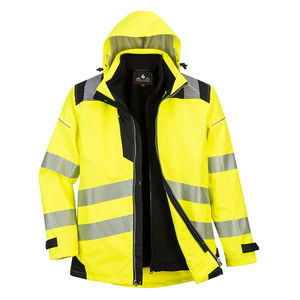 Portwest PW365 - PW3 Hi-Vis 3:1 kabát, sárga/fekete termék fő termékképe