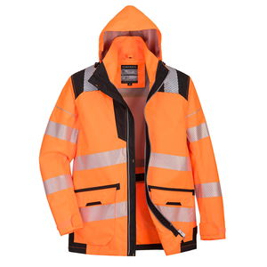 Portwest PW367 - PW3 Hi-Vis 5:1 kabát, narancs/fekete termék fő termékképe