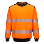 Portwest PW379 - PW3 Hi-Vis környakas pulóver, narancs/fekete