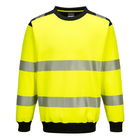 Portwest PW379 - PW3 Hi-Vis környakas pulóver, sárga/fekete