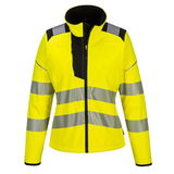 Portwest PW381 - PW3 Hi-Vis női softshell kabát, sárga/fekete