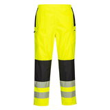 Portwest PW386 - PW3 Hi-Vis női esőnadrág, sárga/fekete