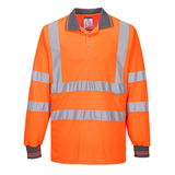 Portwest S277 - Hi-Vis hosszú ujjú pólóing, narancs