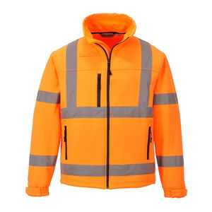 Portwest S424 - Jól láthatósági softshell dzseki (3L), narancs termék fő termékképe