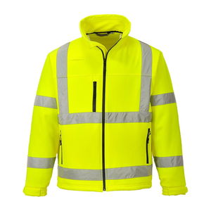 Portwest S424 - Jól láthatósági softshell dzseki (3L), sárga termék fő termékképe