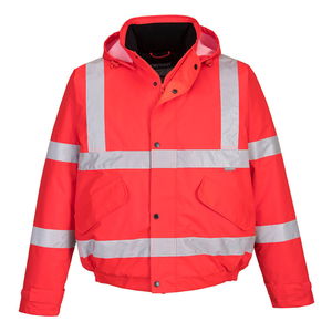 Portwest S463 - Hi-Vis bomber dzseki, piros termék fő termékképe