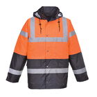 Portwest S467 - Hi-Vis kéttónusú Traffic kabát, narancs