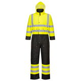 Portwest S485 - Hi-Vis Contrast bélelt overál, sárga/fekete