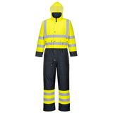 Portwest S485 - Hi-Vis Contrast bélelt overál, sárga/tengerészkék