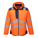 Portwest T400 - PW3 Hi-Vis téli kabát, narancs/tengerészkék