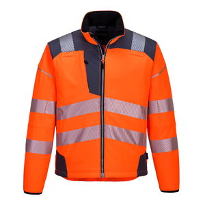 Portwest T402 - PW3 Hi-Vis softshell kabát, narancs/szürke termék fő termékképe