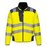 Portwest T402 - PW3 Hi-Vis softshell kabát, sárga/szürke