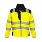 Portwest T402 - PW3 Hi-Vis softshell kabát, sárga/tengerészkék