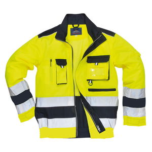 Portwest TX50 - Lille Hi-Vis kabát, sárga/tengerészkék termék fő termékképe