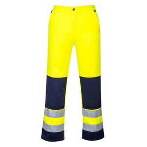 Portwest TX71 - Seville Hi-Vis nadrág, sárga/tengerészkék termék fő termékképe