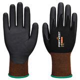 Portwest A370 - GP Grip 15 nitril mikrohabos kesztyű, fekete